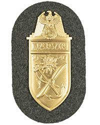 "Narvik" Campaign Shield, Kriegsmarine 1 "Narvik" Campaign Shield, Kriegsmarine