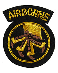 17th Airborne Division, "theatre-made" bullion 1 17th Airborne Division, "theatre-made" bullion